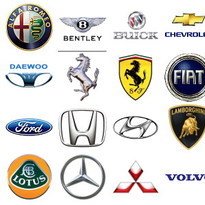 Logo s van automerken lijst met naam
